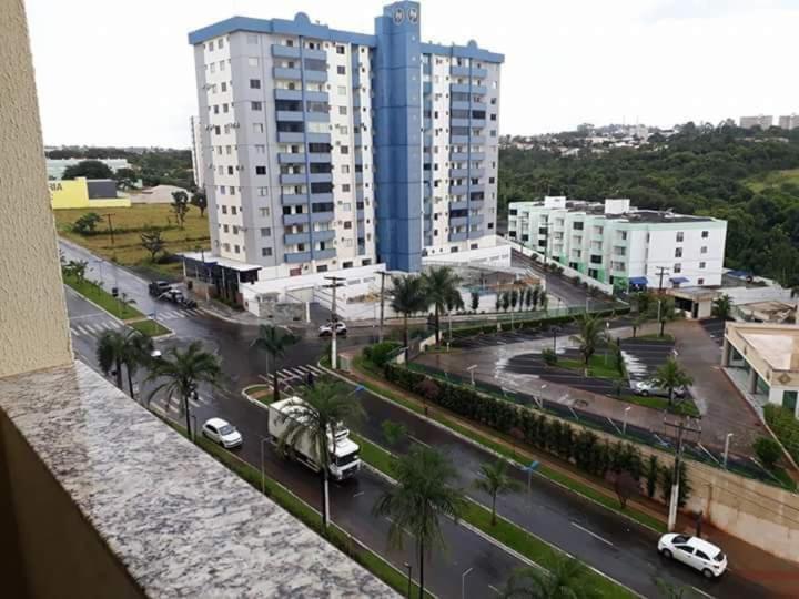 Hotel Golden Dolphin Resort - Flat No Decimo Andar Quarto Com Varanda Caldas Novas Exterior photo