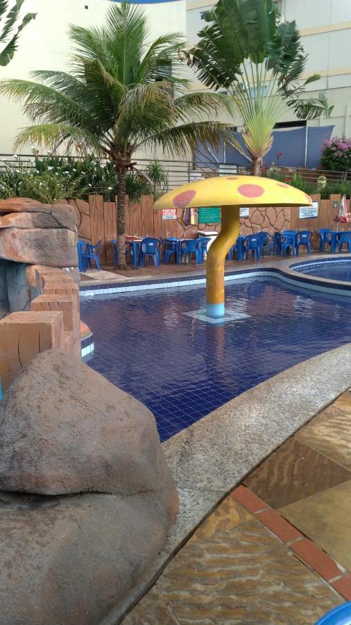 Hotel Golden Dolphin Resort - Flat No Decimo Andar Quarto Com Varanda Caldas Novas Exterior photo